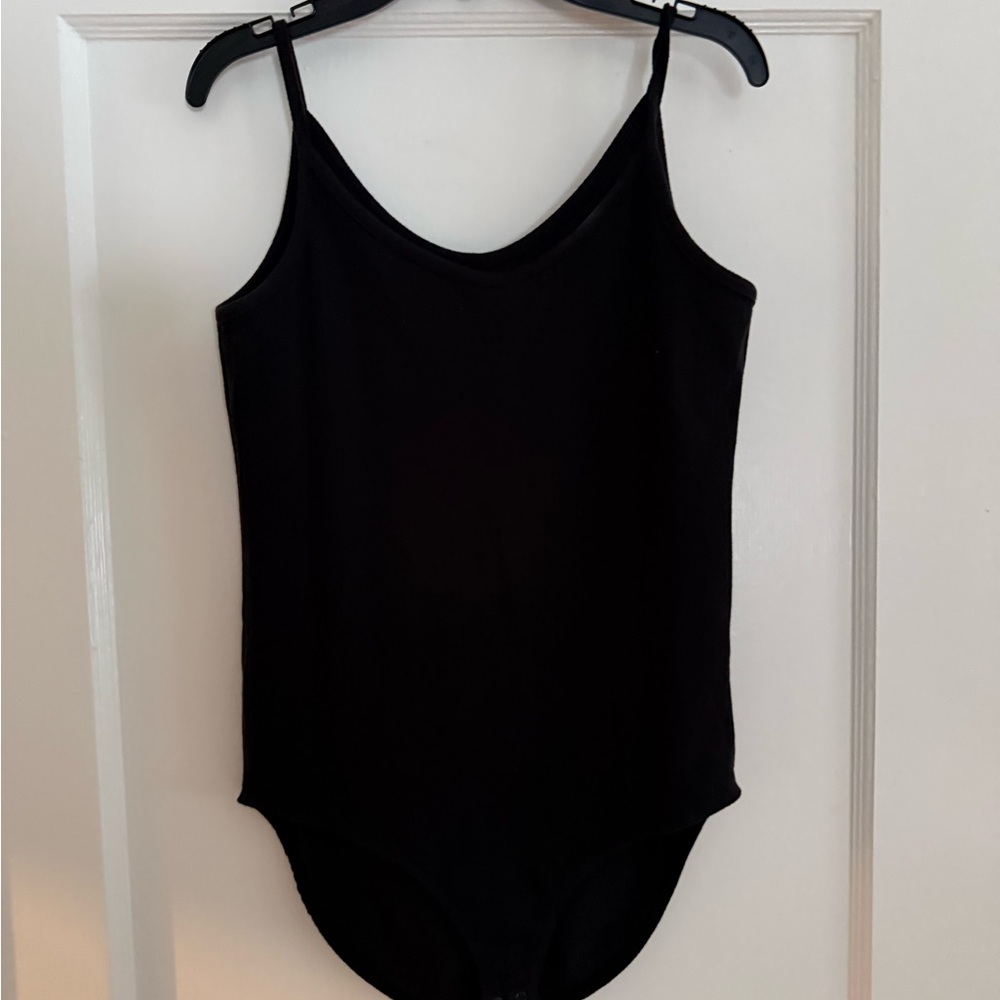 GAP Black Women's bodysuit ribbed